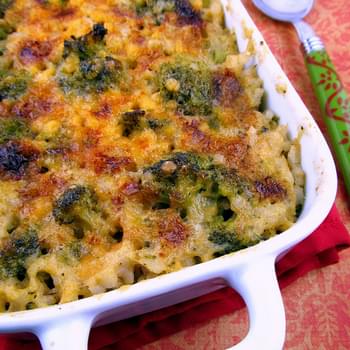 Baked Broccoli Cheese Rice