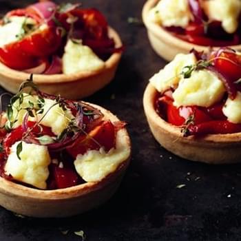 Lancashire Red Onion And Pepper Tarts