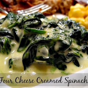 Four Cheese Creamed Spinach