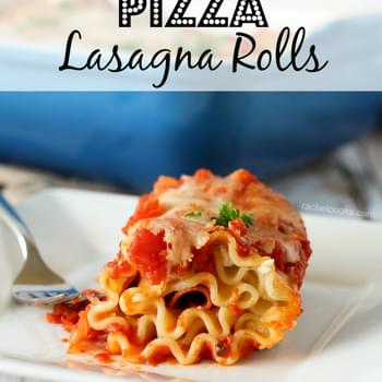 Pepperoni Pizza Lasagna Rolls