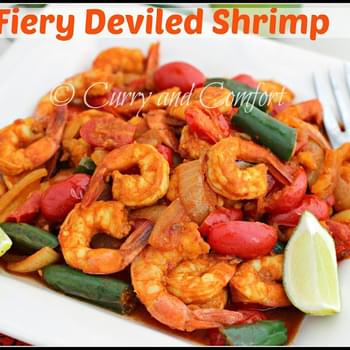 Fiery Deviled Shrimp Curry