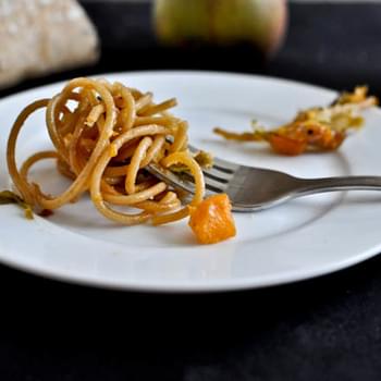 Caramelized Pear, Squash & Parmesan Noodles