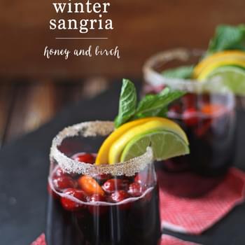 Winter Sangria Recipe #sangriaday #igotabeso