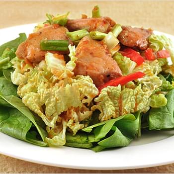 Spicy Pork and Napa Cabbage Salad