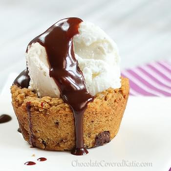 Chocolate Chip Cookie Bowls