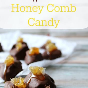 Chocolate Dipped Honey Comb Candy