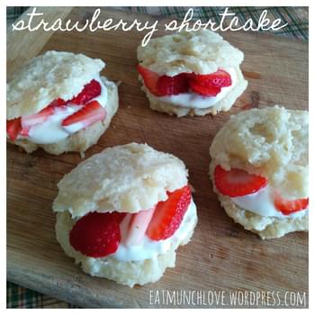Strawberry shortcake -Canada day recipe! (vegan friendly)