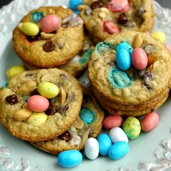 Easter Trail Mix Cookies