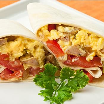Country Style Breakfast Burritos