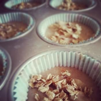 Pear and Crunchy Granola Muffins