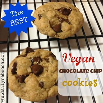 The BEST Vegan Chocolate Chip Cookies