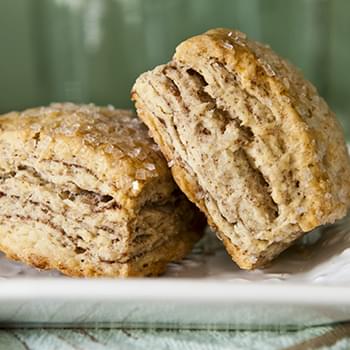 Flaky Biscuits with a Million Layers of Cinnamon