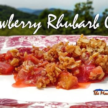 Rhubarb Strawberry Crisp
