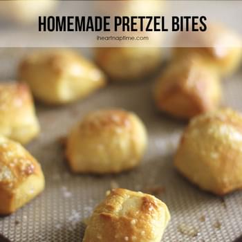 Easy Homemade Pretzel Bites