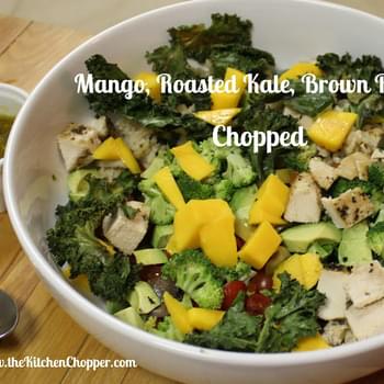 Mango, Roasted Kale, Brown Rice Chopped