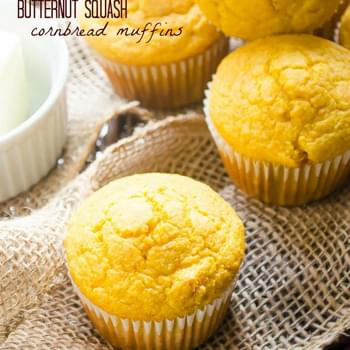 Butternut Squash Cornbread Muffins and an Amazon Giveaway!