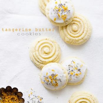 Tangerine Butter Cookies