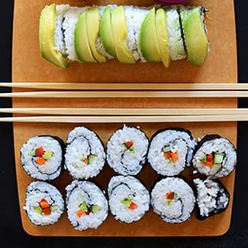 How to Make Sushi Without a Mat