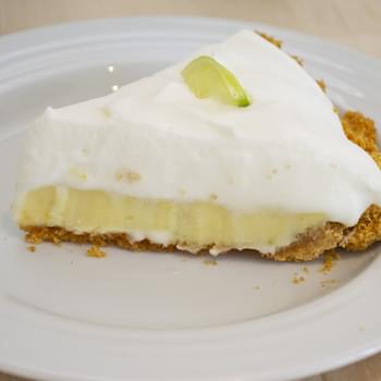 Key Lime Pie with Meringue Whipped Cream