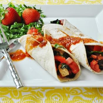 Vegan Breakfast Burrito – Kick-Start Monday!
