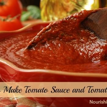 How to Make Tomato Sauce (and Tomato Paste)