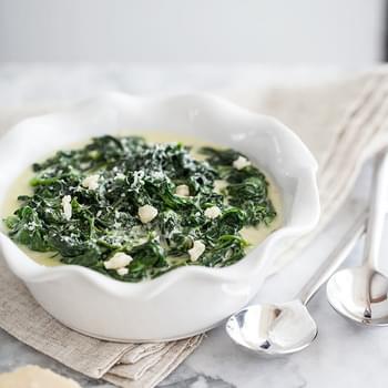 Stovetop Creamed Spinach