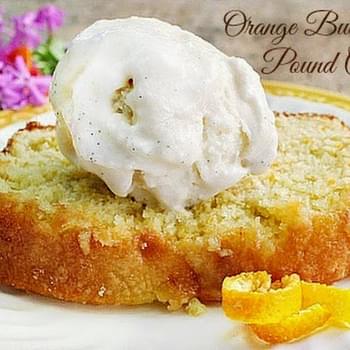 Orange Buttermilk Pound Cake