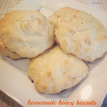 Homemade Honey Biscuits