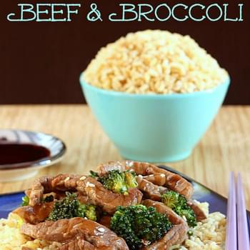 #GlutenFree Stir Fried Beef and Broccoli with #McCormickFlavor #AD