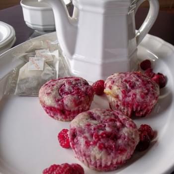 Raspberry Muffins #SundaySupper