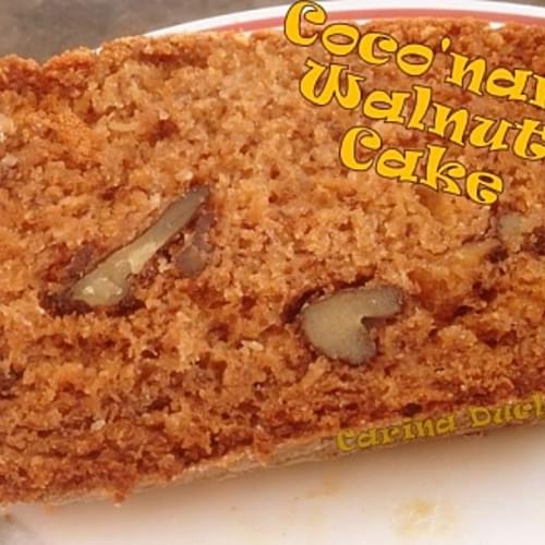 Coco'nana Walnut Cake
