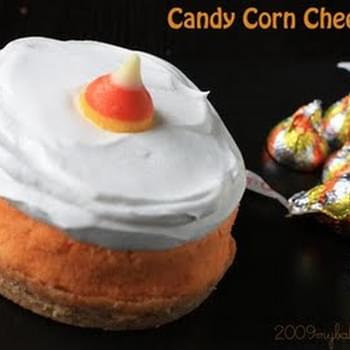 Candy Corn Cheesecake