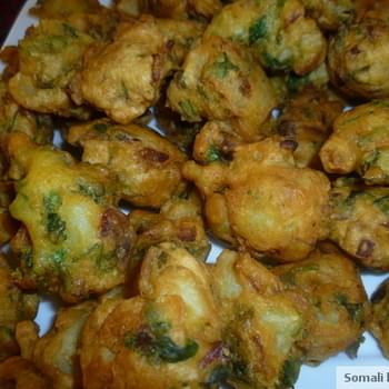 Chickpea and Potato Bhajia