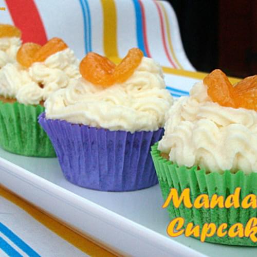 Mandarin Cupcakes