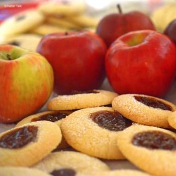 Scottish Tea Cookies with Apple Butter
