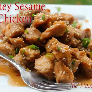 Crock Pot Honey Sesame Chicken