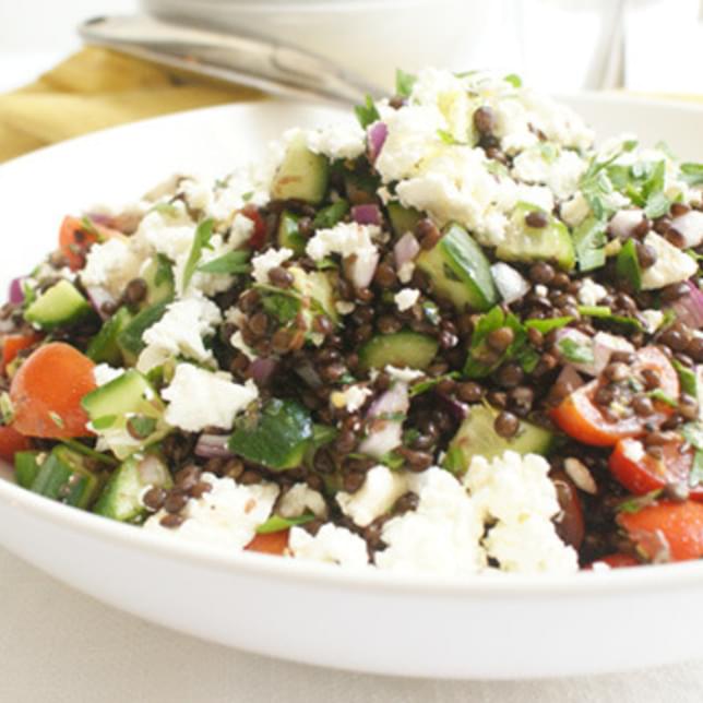 Greek-Style Lentil Salad