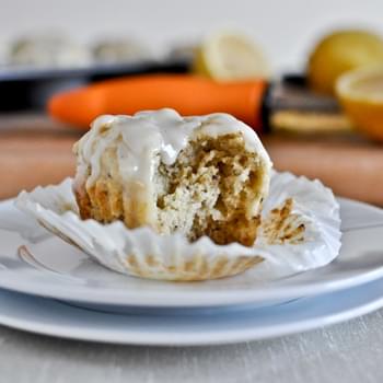 Lemon Cream Flax Muffins