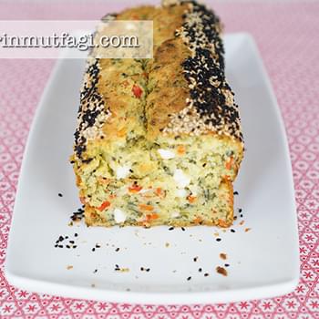 Savory Loaf Cake With Spinach