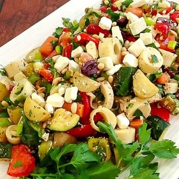Greek Inspired Leftover Salad