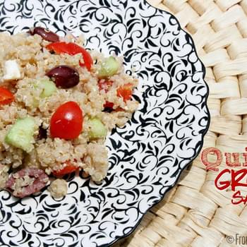Quinoa Greek Salad {Gluten-Free}