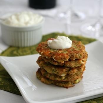 Zucchini and Feta Fritters – Low Carb and Gluten-Free