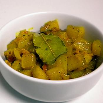 Green Papaya chutney – Achali ya papai bichi