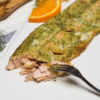 Baked Herbed Salmon