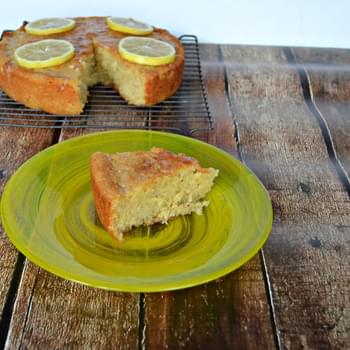 Gluten Free Lemon Drizzle Cake #SundaySupper