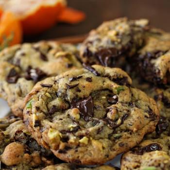Clemen-Thyme Chocolate Chunk Cookies
