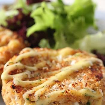 Crabcakes with Lemon-Dill Mayonnaise