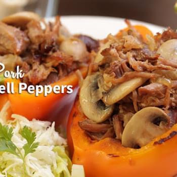Pulled Pork Stuffed Bell Peppers