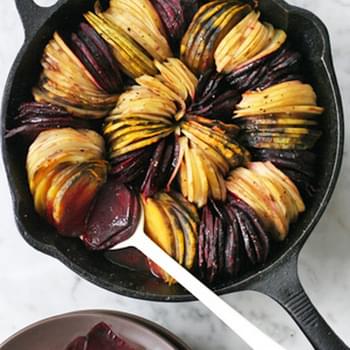 Oven-Roasted Beets and Potatoes