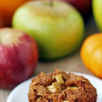 Pumpkin Apple Muffin Recipe (Gluten Free, Dairy Free, Vegan)